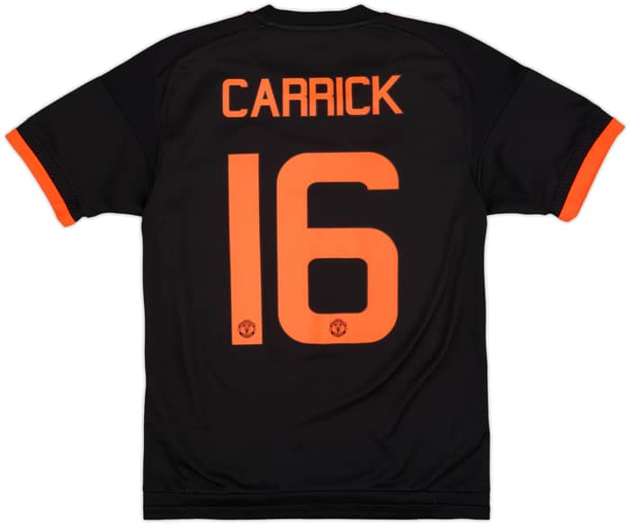 2015-16 Manchester United Third Shirt Carrick #16 - 10/10 - (S)