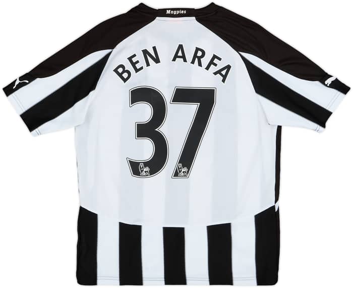 2010-11 Newcastle Home Shirt Ben Arfa #37 - 8/10 - (M)