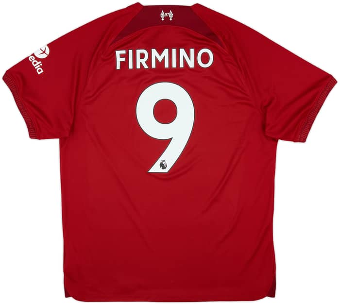 2022-23 Liverpool Home Shirt Firmino #9 - 8/10 - (L)