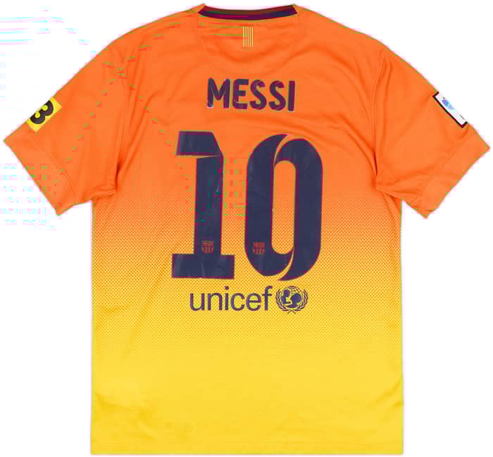 2012-13 Barcelona Away Shirt Messi #10 - 6/10 - (M)