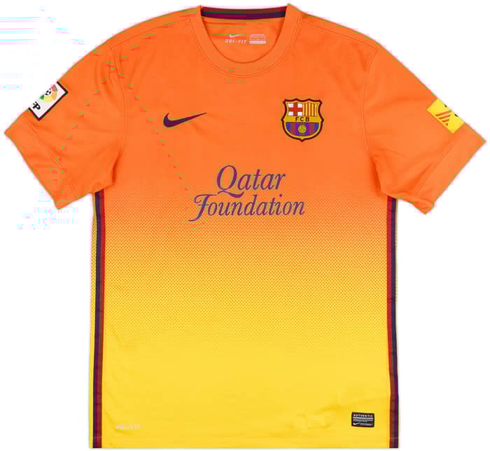 2012-13 Barcelona Away Shirt Messi #10 - 6/10 - (M)