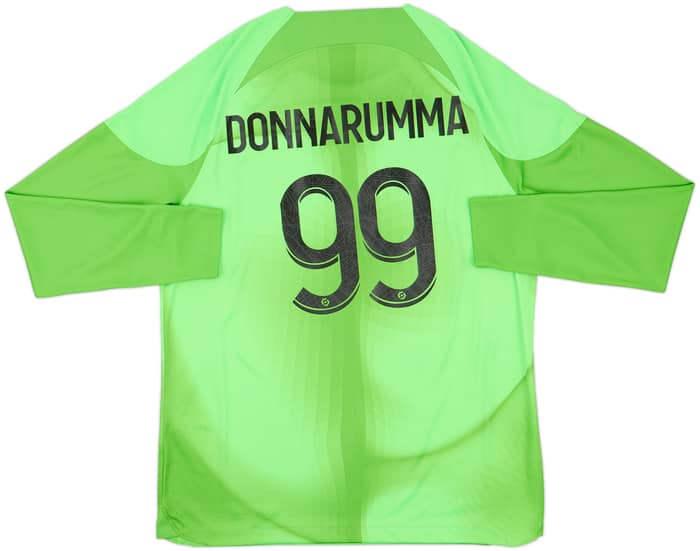 2022-23 Paris Saint-Germain GK Shirt Donnarumma #99 - 9/10 - (L)