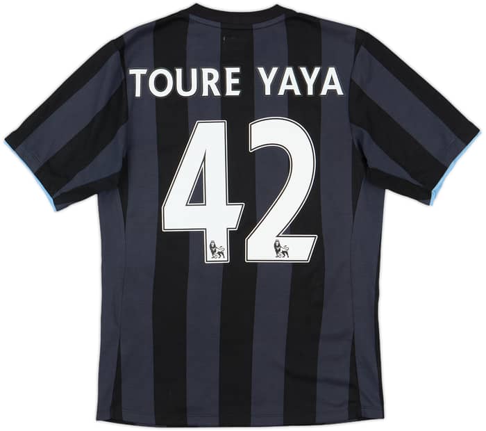 2012-13 Manchester City Third Shirt Toure Yaya #42 - 7/10 - (XS)