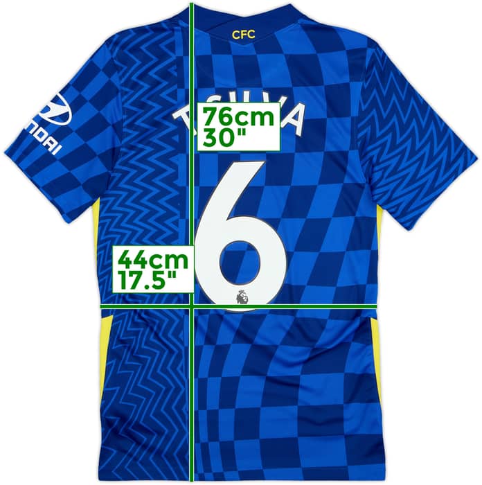 2021-22 Chelsea Home Shirt T.Silva #6 - 10/10 - (S)