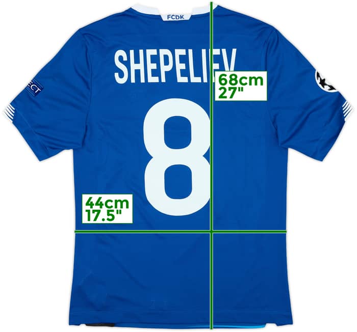 2020-21 Dynamo Kyiv Away Shirt Shepeliev #8 - 8/10 - (M)