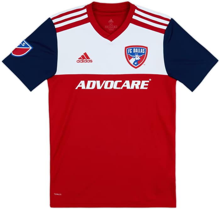2018-19 FC Dallas Home Shirt - 8/10 - (XS)