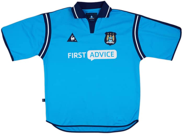 2002-03 Manchester City Home Shirt Foe #23 - 9/10 - (M)