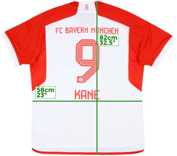2023-24 Bayern Munich Home Shirt Kane #9 (XL)