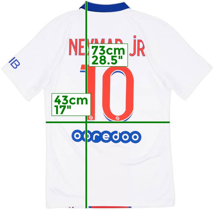2020-21 Paris Saint-Germain Away Shirt Neymar Jr #10 - 7/10 - (XS)