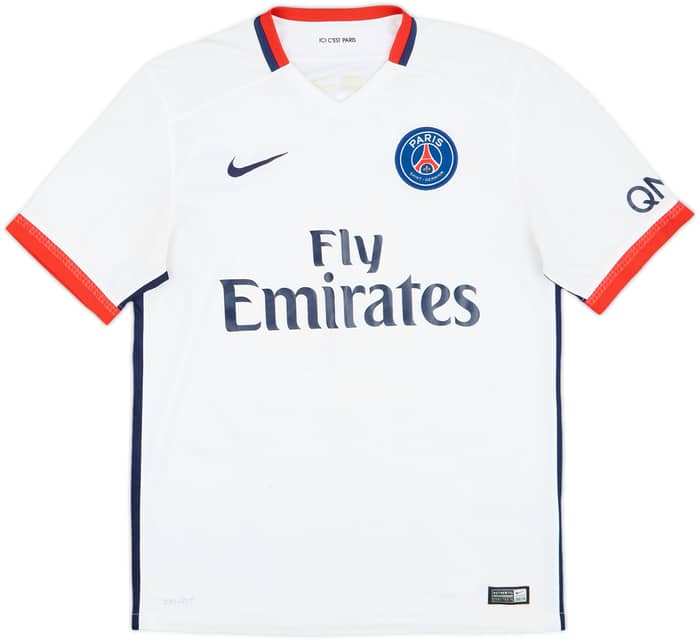 2015-16 Paris Saint-Germain Away Shirt Ibrahimovic #10 - 6/10 - (M)