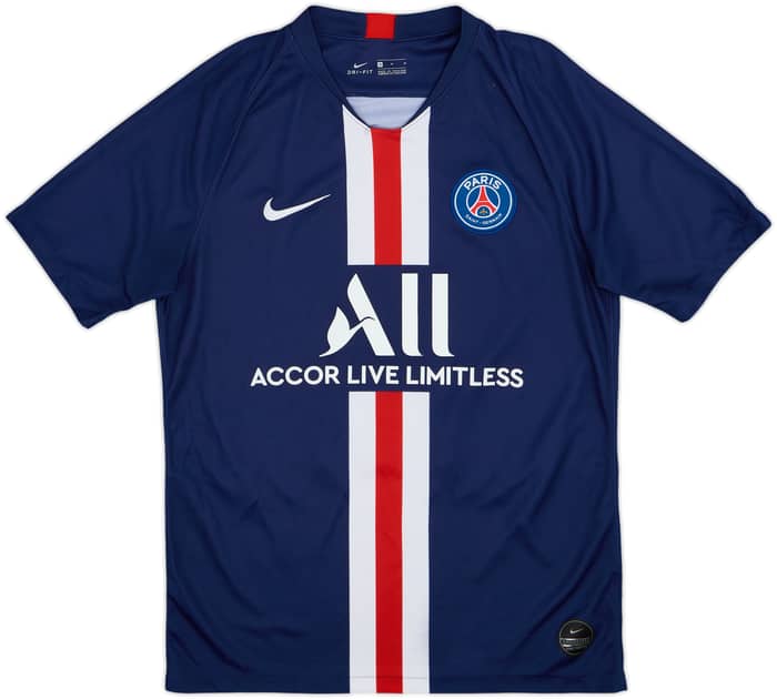 2019-20 Paris Saint-Germain Home Shirt Mbappe #7 - 7/10 - (M)