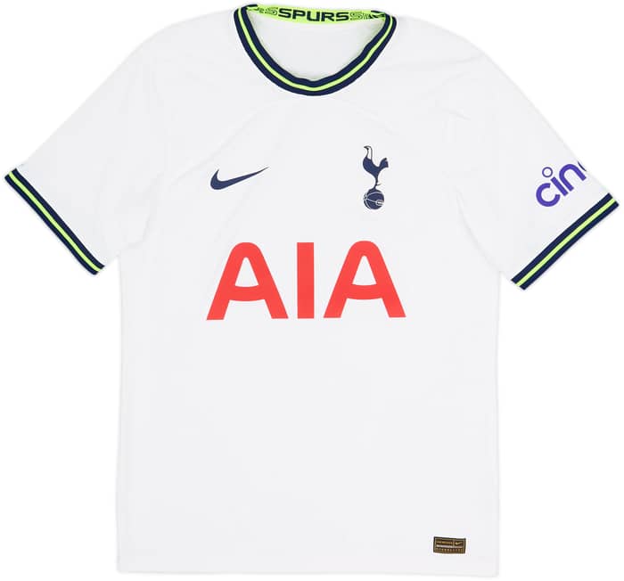 2022-23 Tottenham Authentic Home Shirt Son #7 - 8/10 - (S)
