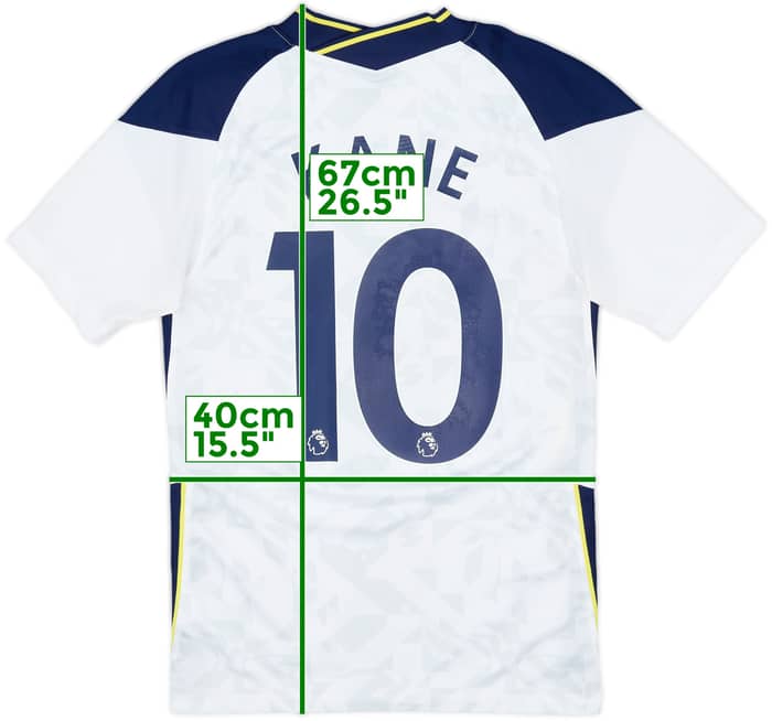 2020-21 Tottenham Home Shirt Kane #10 - 6/10 - (XS)