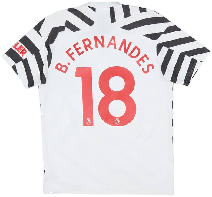 2020-21 Manchester United Third Shirt B.Fernandes #18 - 6/10 - (M)