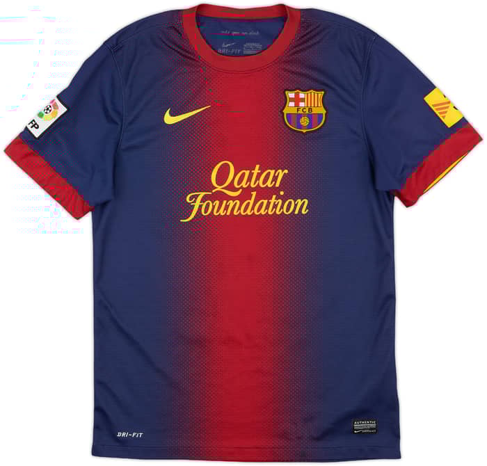 2012-13 Barcelona Home Shirt - 5/10 - (S)