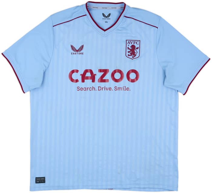 2022-23 Aston Villa Away Shirt Watkins #11 - 7/10 - (XXL)