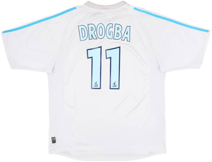 2003-04 Olympique Marseille Home Shirt Drogba #11 - 5/10 - (L)