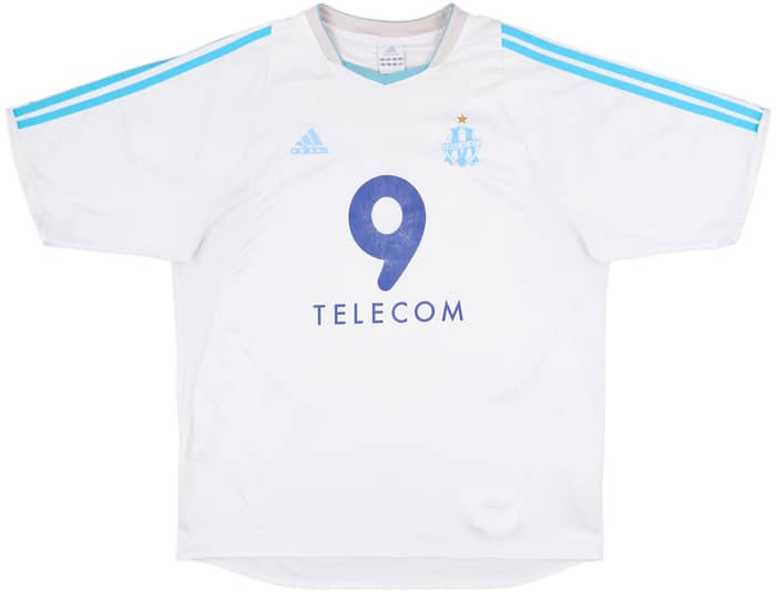 2003-04 Olympique Marseille Home Shirt Drogba #11 - 5/10 - (L)