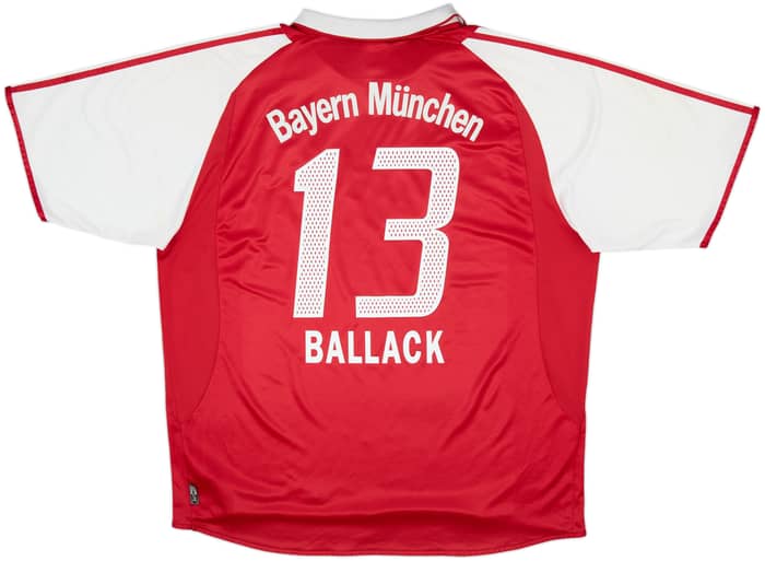 2004-05 Bayern Munich Home Shirt Ballack #13 - 7/10 - (XXL)