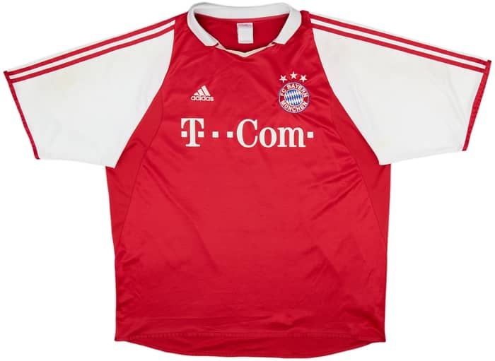 2004-05 Bayern Munich Home Shirt Ballack #13 - 7/10 - (XXL)