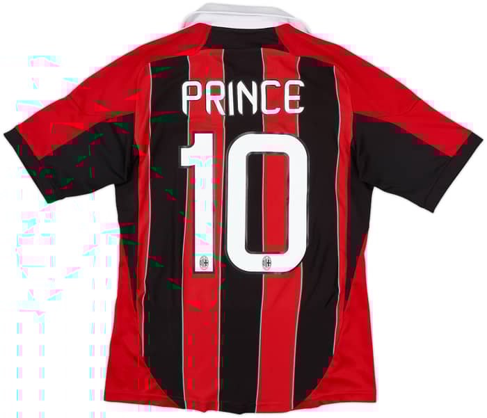 2012-13 AC Milan Home Shirt Prince #10 - 6/10 - (S)