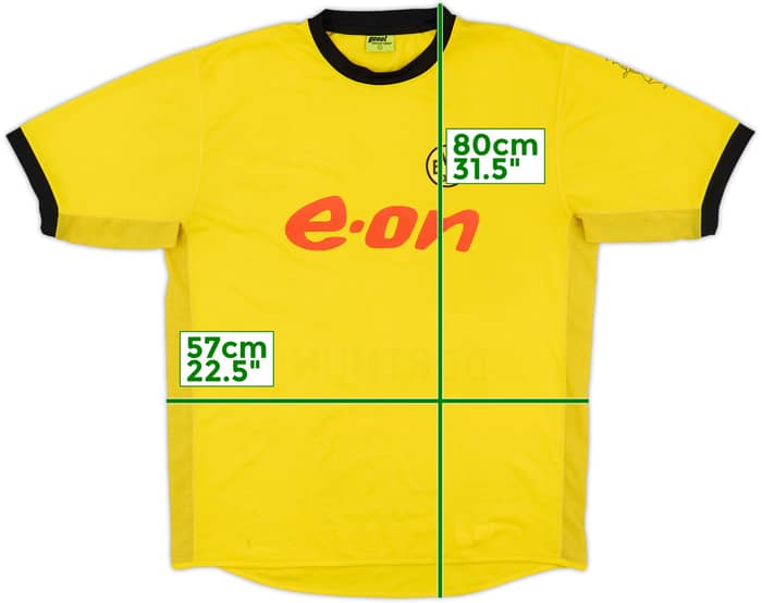 2003-04 Borussia Dortmund Home Shirt - 4/10 - (L)