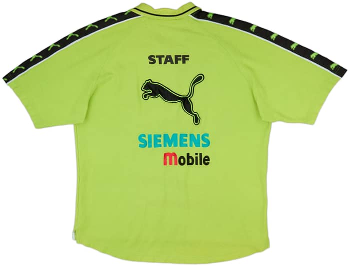 2002-03 Lazio Puma Staff Issue 1/4 Zip Polo Shirt - 7/10 - (XL)