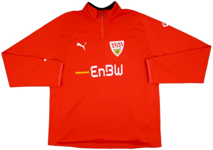 2006-07 Stuttgart Puma 1/4 Zip Drill Top - 7/10 - (XXL)