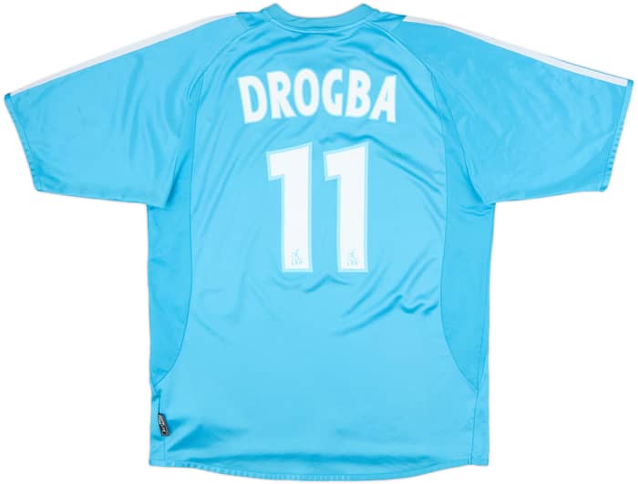 2003-04 Olympique Marseille Away Shirt Drogba #11 - 8/10 - (M)