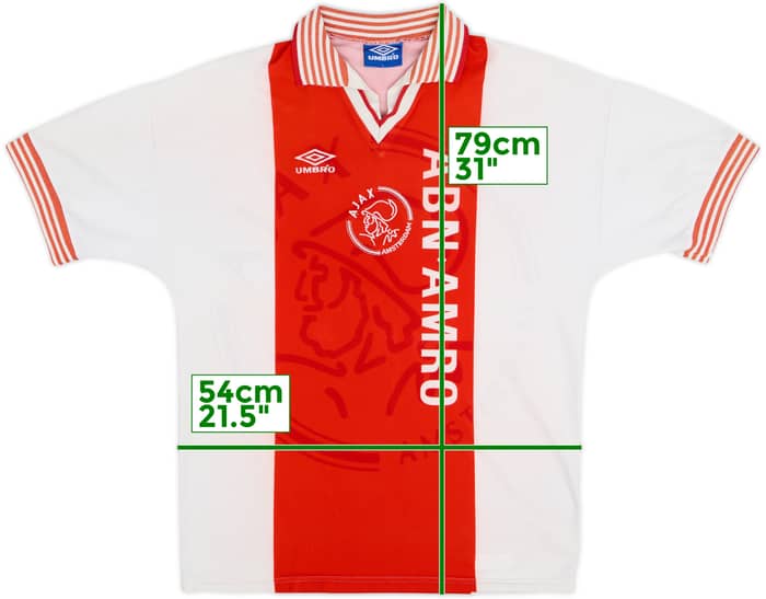 1995-96 Ajax Home Shirt - 7/10 - (L)