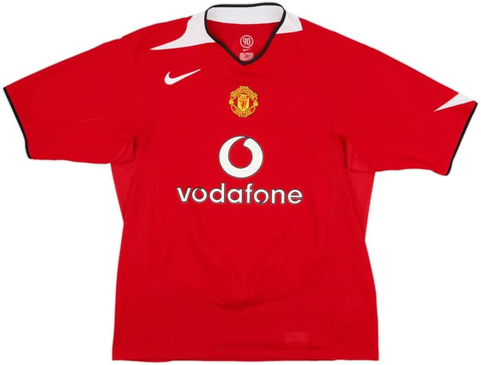 2004-06 Manchester United Home Shirt Rooney #8 - 8/10 - (L)