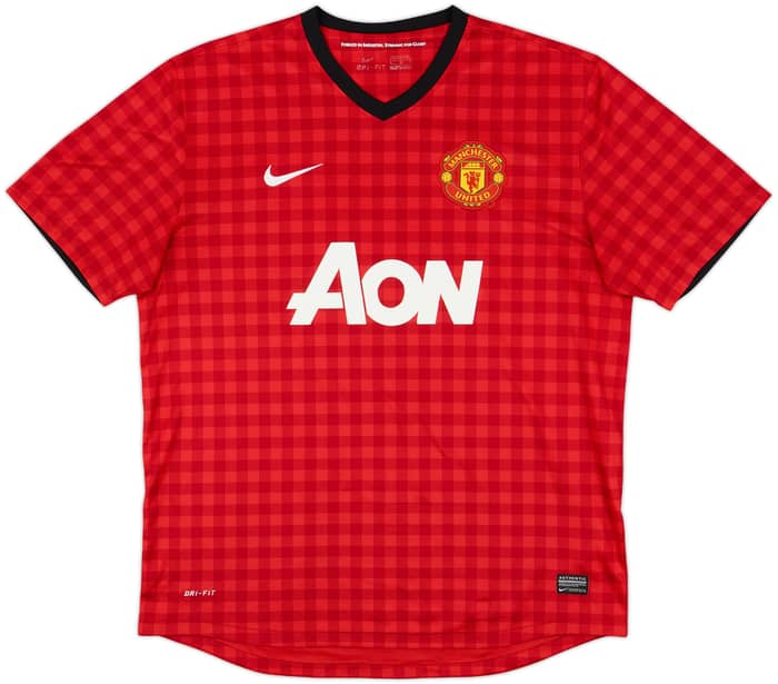 2012-13 Manchester United Home Shirt - 5/10 - (XL)