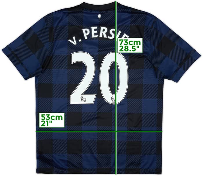 2013-14 Manchester United Away Shirt V.Persie #20 - 8/10 - (L)