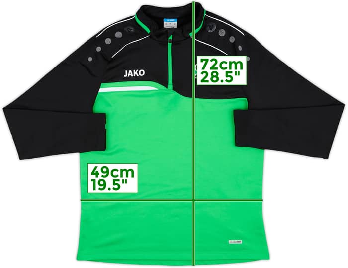 2018-19 Hannover 96 1/4 Zip Drill Top - 8/10 - (S)