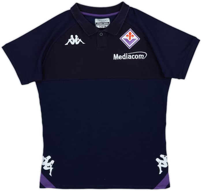2020-21 Fiorentina Kappa Polo Shirt - 8/10 - (XL.Boys)