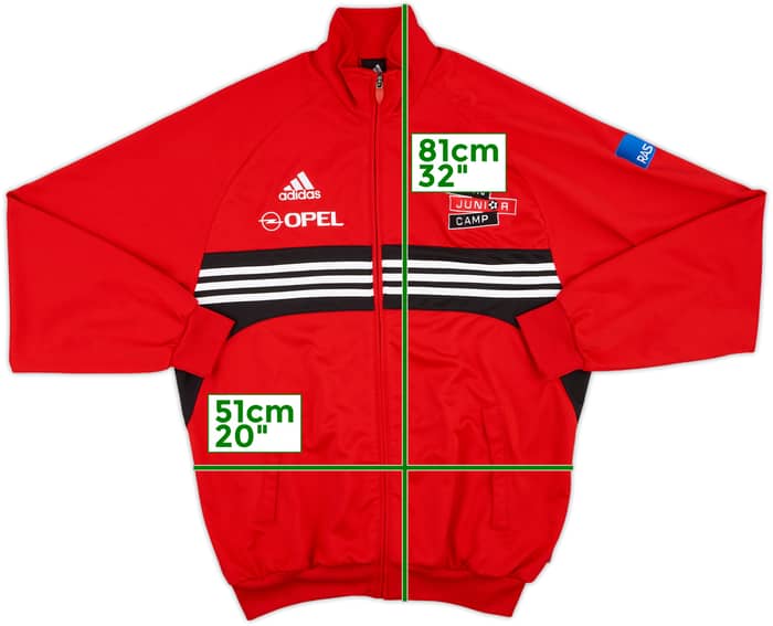 2005-06 AC Milan adidas Junior Camp Track Jacket - 6/10 - (L)