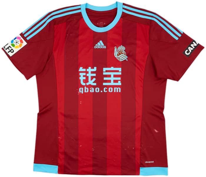 2015-16 Real Sociedad Away Shirt - 6/10 - (XL)