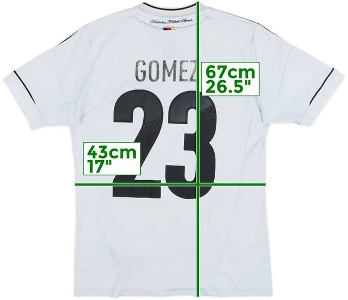 2012-13 Germany Home Shirt Gomez #23 - 4/10 - (L.Boys)