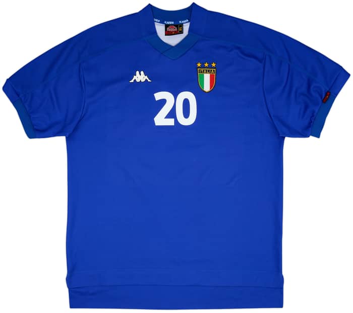 1998-99 Italy Home Shirt Totti #20 - 8/10 - (XXL)