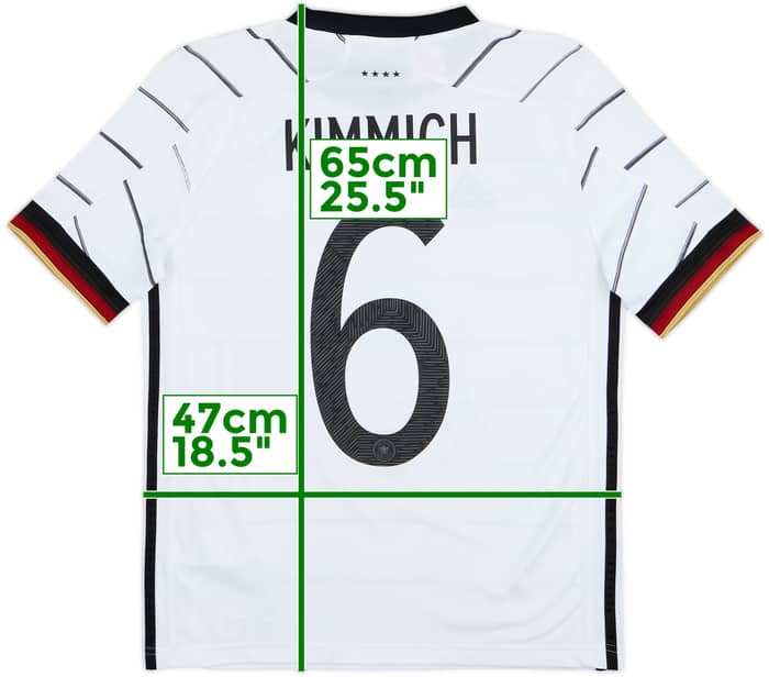 2020-21 Germany Home Shirt Kimmich #6 - 6/10 - (L.Boys)