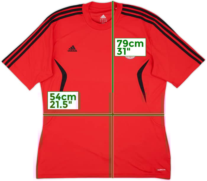 2010-11 Bayern Munich adidas Training Shirt - 7/10 - (XL)
