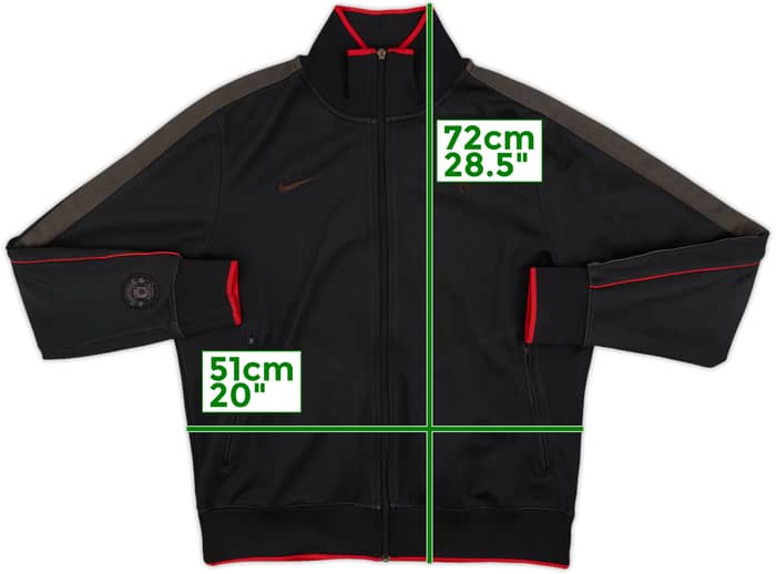 2010-11 Manchester United Nike Track Jacket - 5/10 - (M)