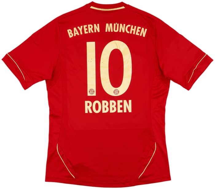 2011-13 Bayern Munich Home Shirt Robben #10 - 8/10 - (M)