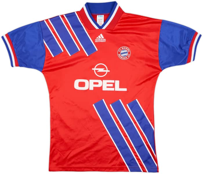 1993-95 Bayern Munich Home Shirt Scholl #7 - 9/10 - (S)