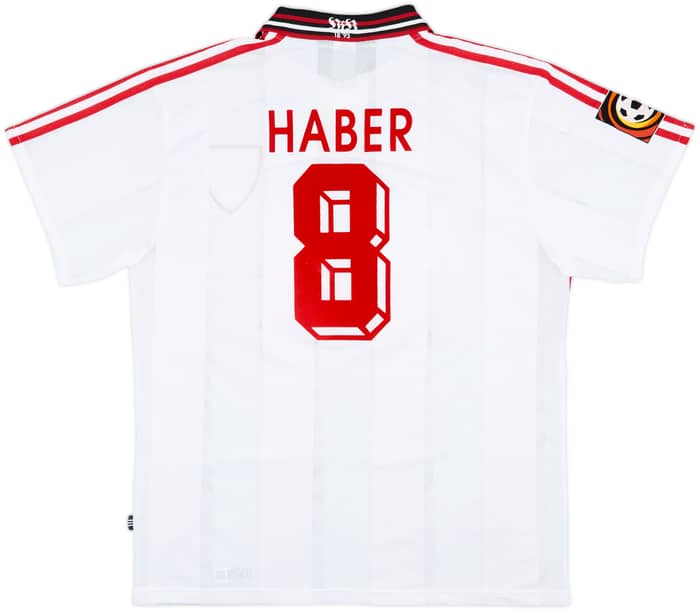 1996-97 Stuttgart Home Shirt Haber #8 - 9/10 - (XL)