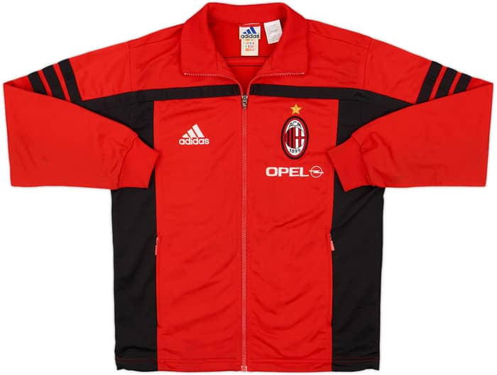 2000-01 AC Milan adidas Track Jacket - 7/10 - (XL.Boys)