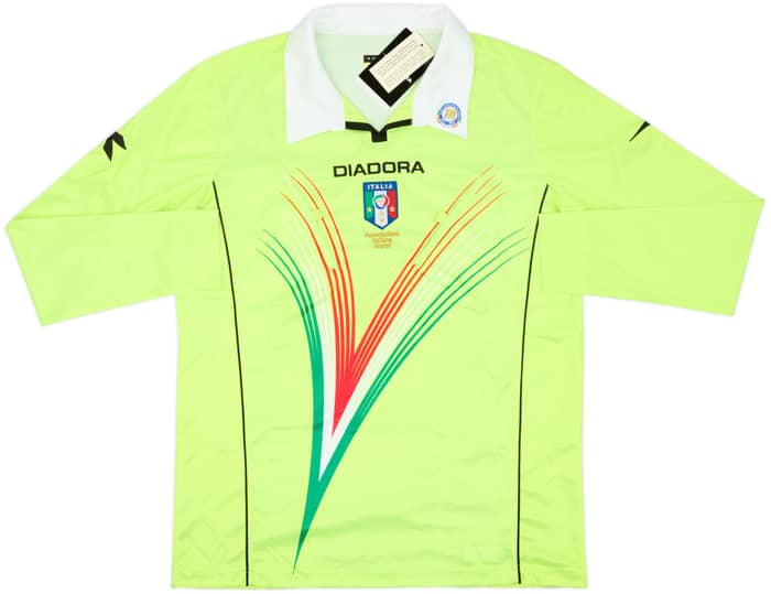 2011-12 Italy Diadora Referee L/S Shirt (M)