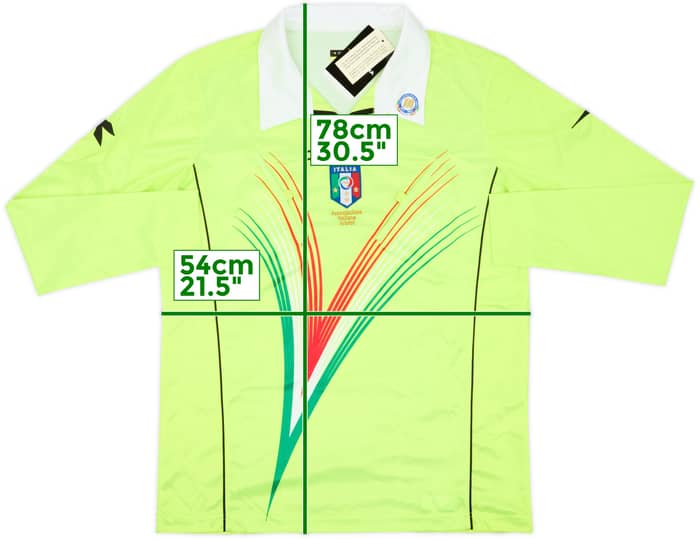 2011-12 Italy Diadora Referee L/S Shirt (M)