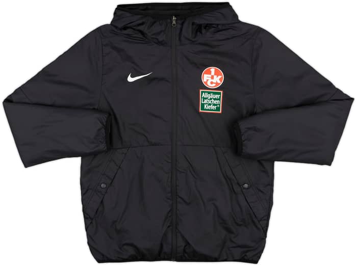 2021-22 Kaiserslautern Nike Hooded Bench Coat - 9/10 - (M)