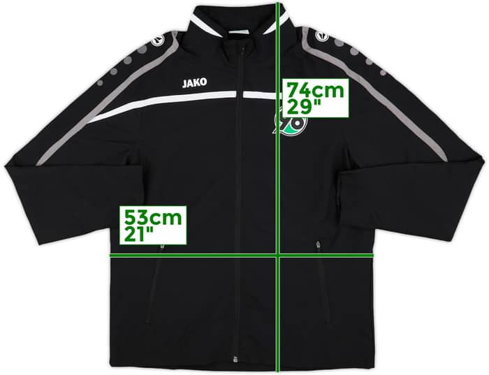 2014-15 Hannover 96 Jako Track Jacket - 8/10 - (S)